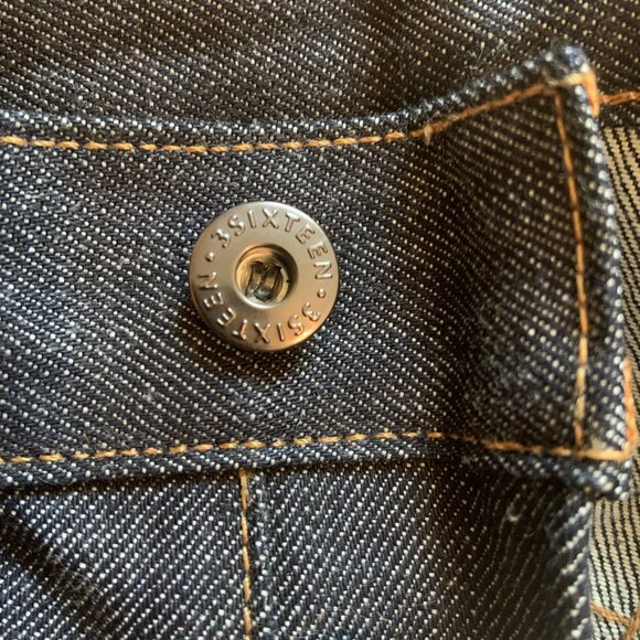 3Sixteen ST-100x, 14.5oz Indigo Selvedge, Slim Tapered Jeans - Picture 6 of 10